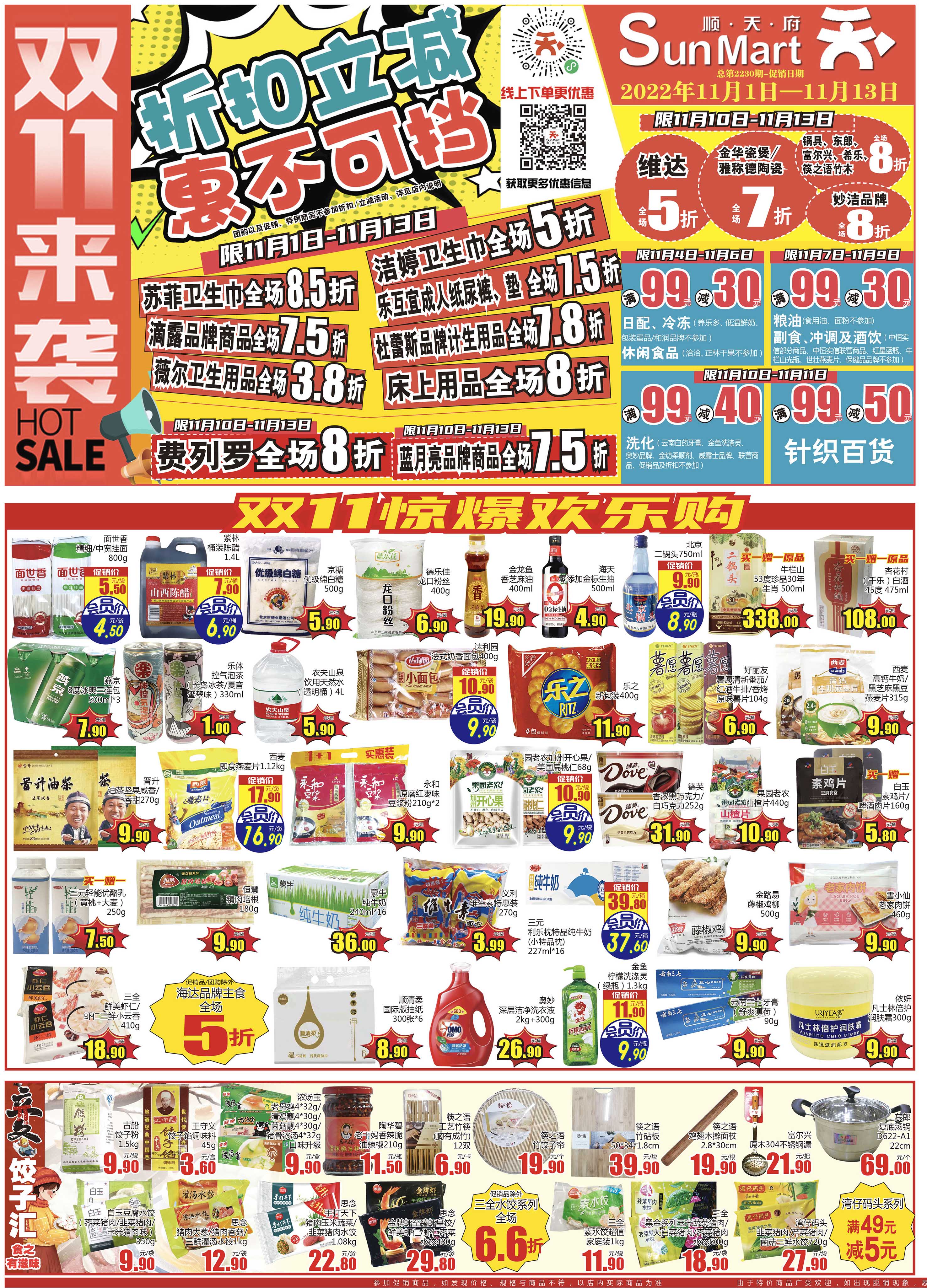 北京顺天府超市促销海报（第2230期）