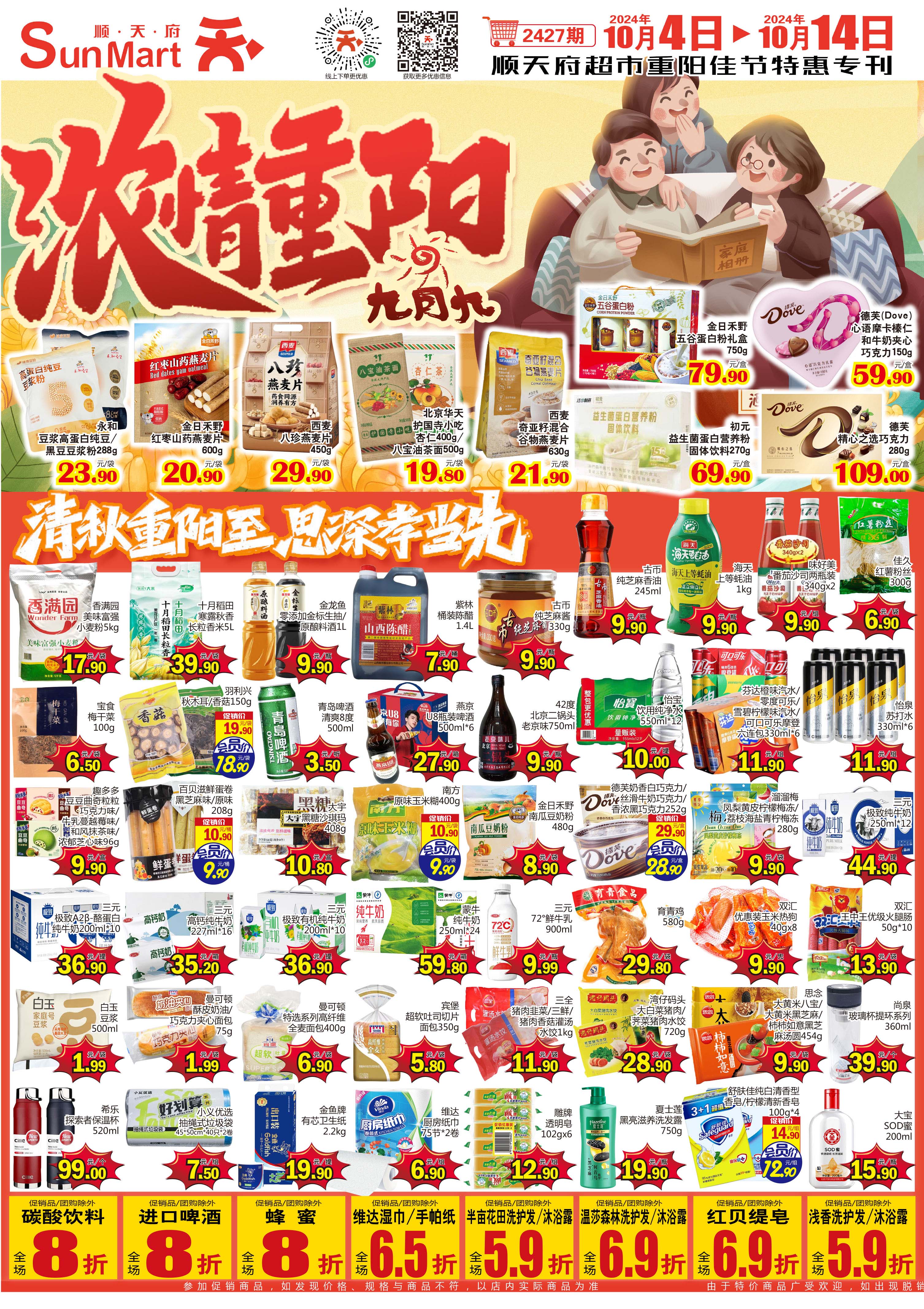 北京顺天府超市促销海报（第2427期）